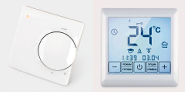 Analoge und digitale Thermostate erhältlich