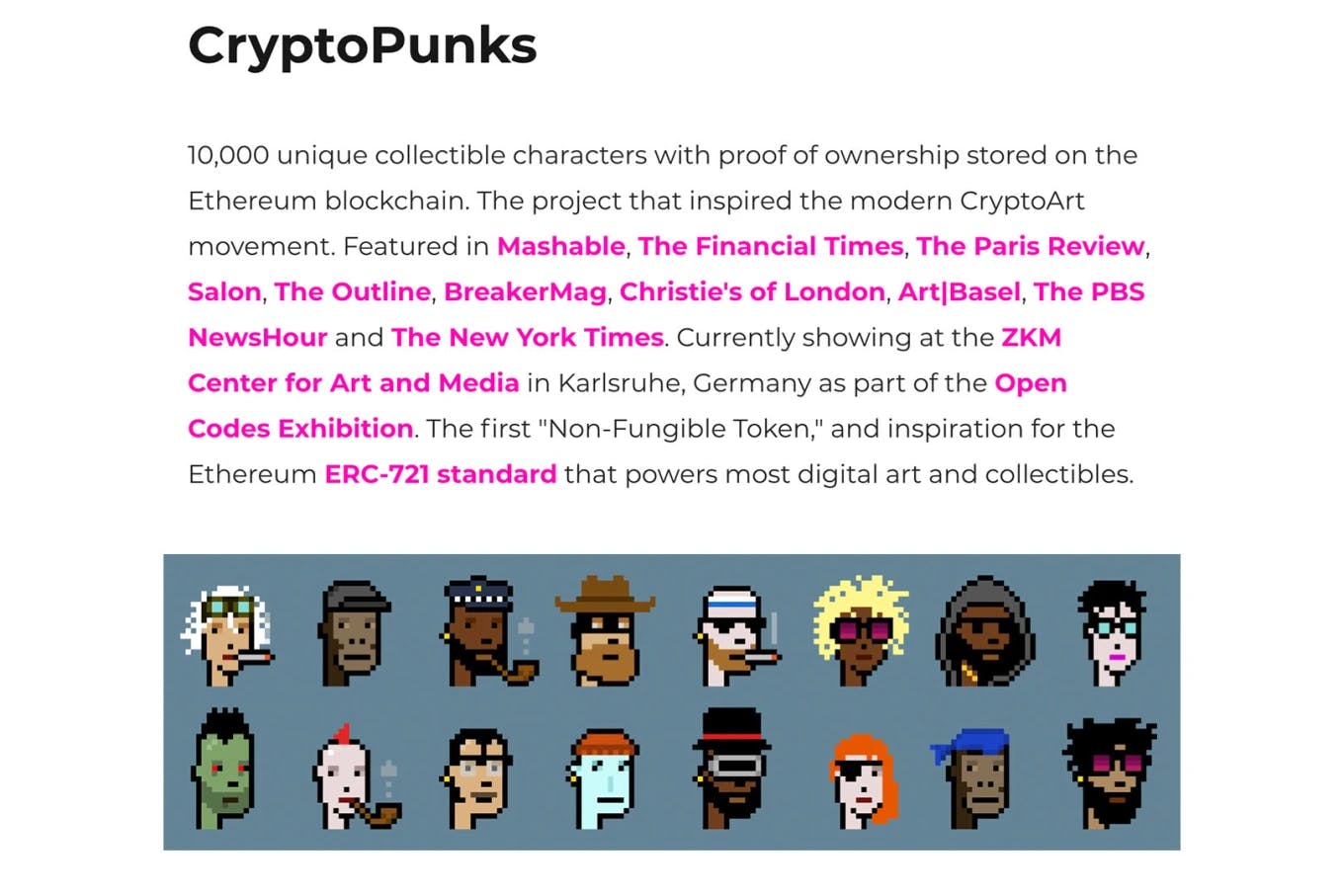 select you cryptopunk on the larvalabs website