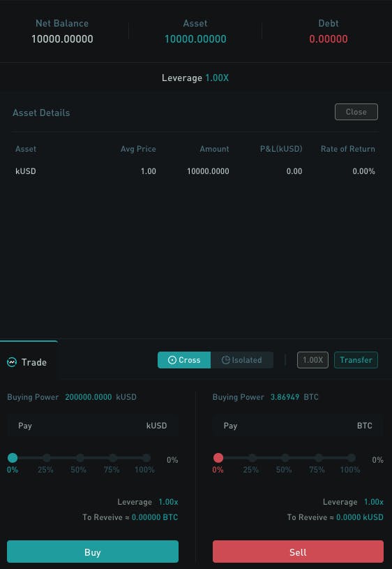 buy kUSD on kine protocol