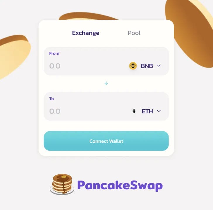 buy got using pancakecwap