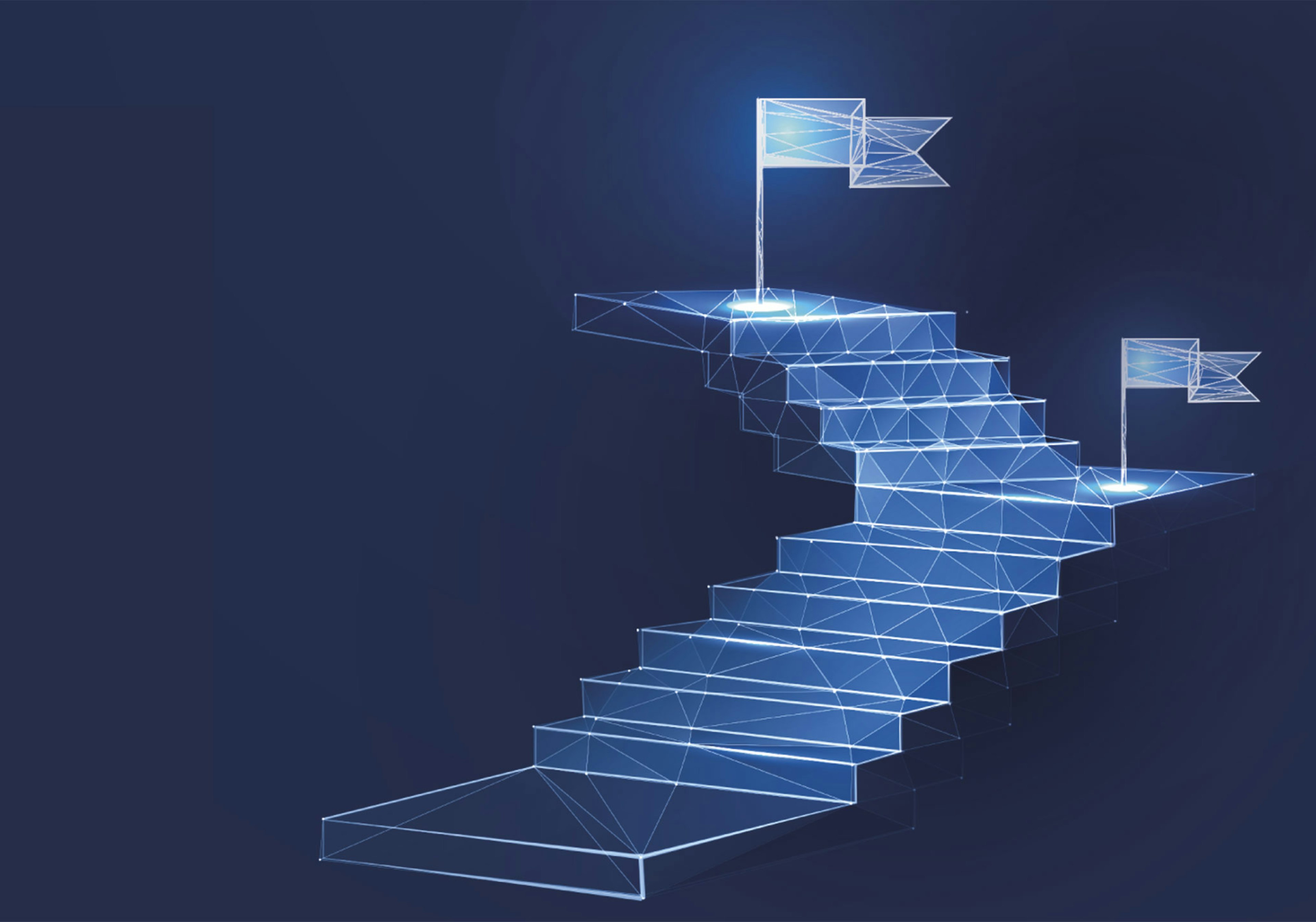 stairs as a symbol for employee motivation