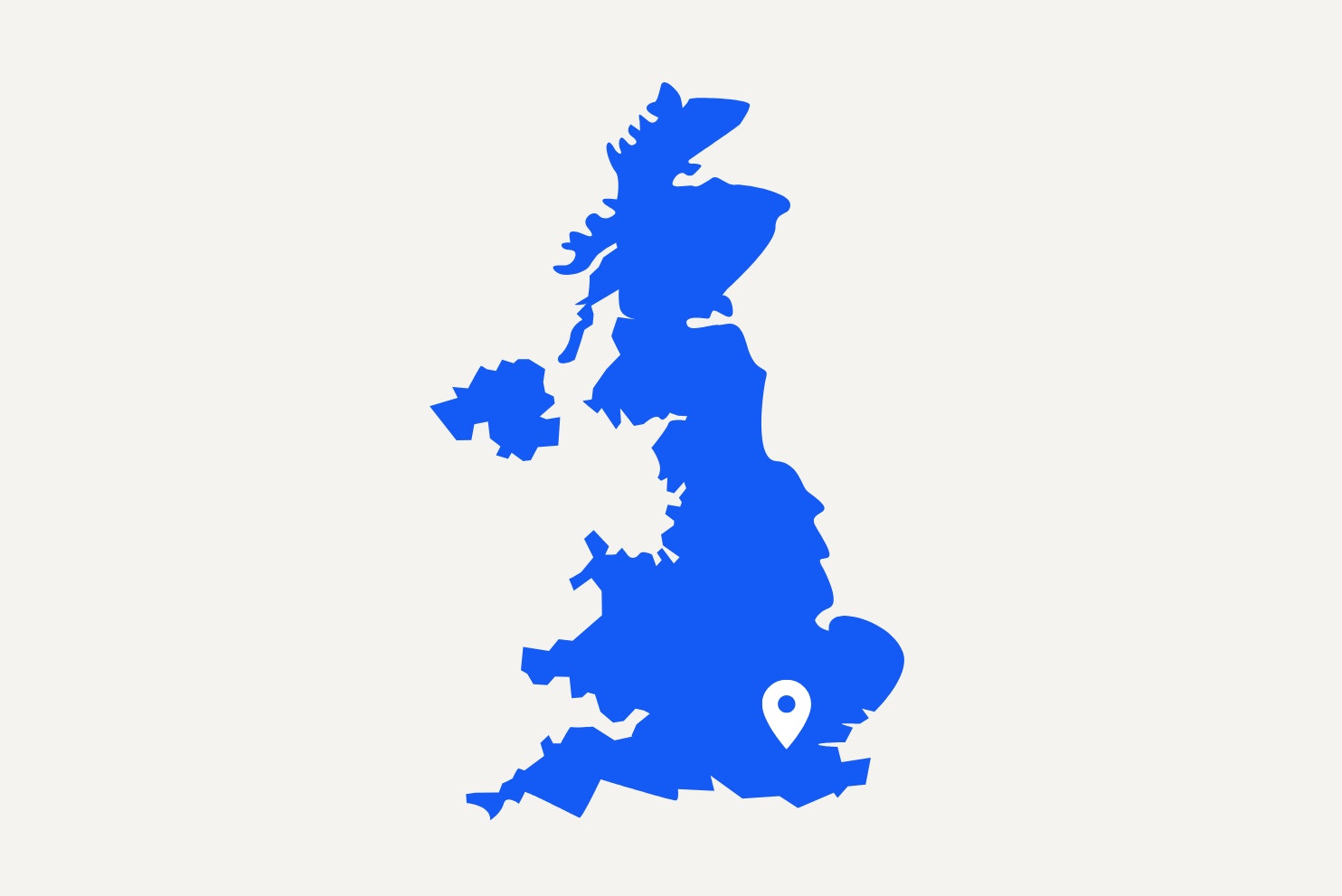 Map of UK with Flip locations