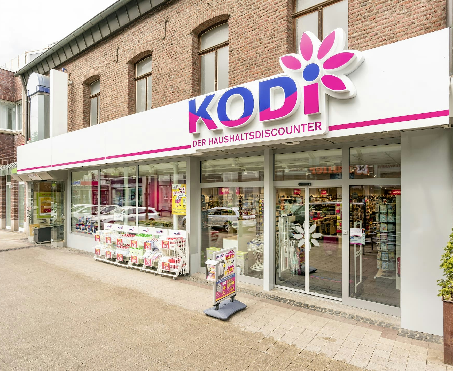 entrance of a KODi store