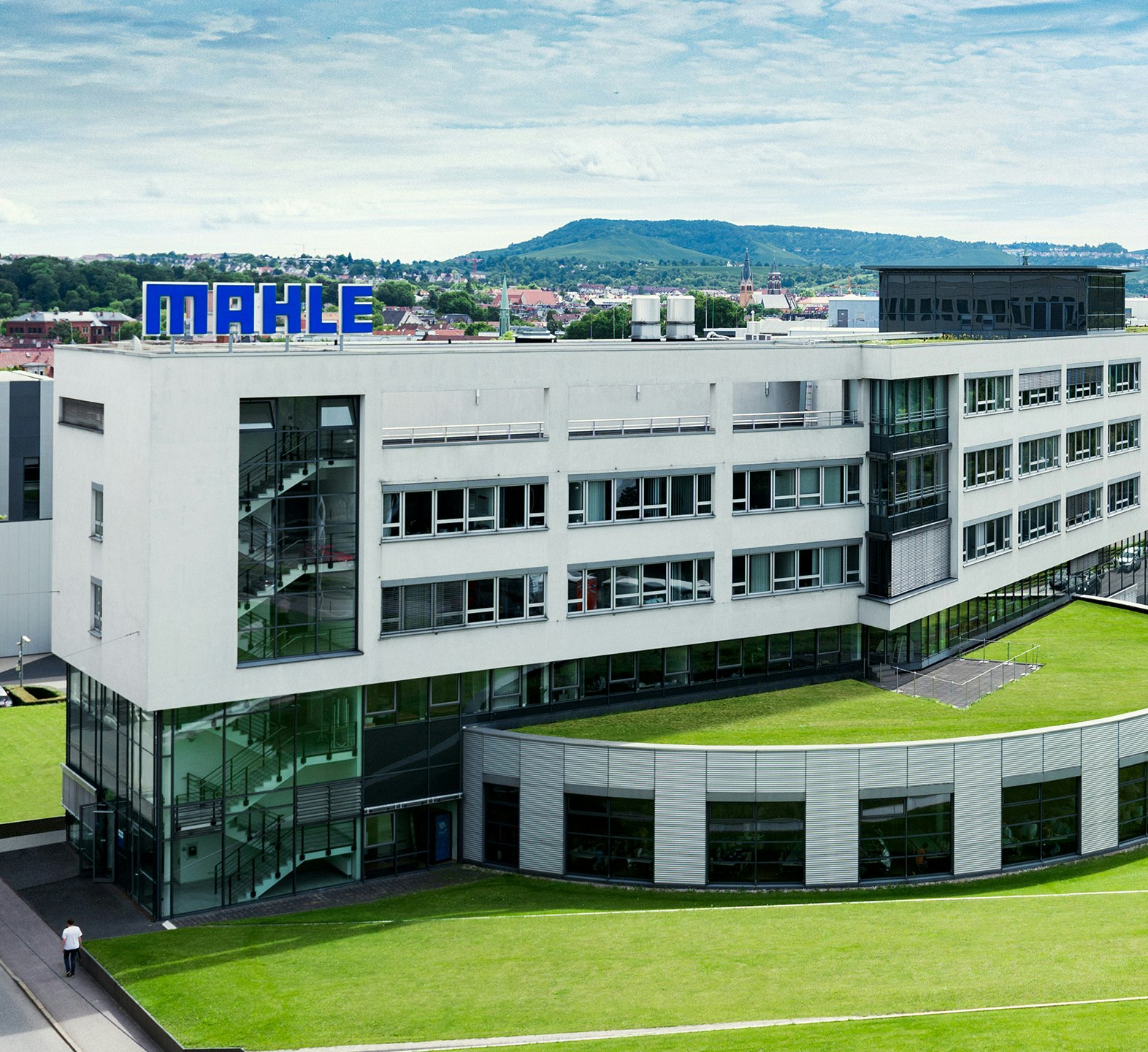 MAHLE Headquarter building outside