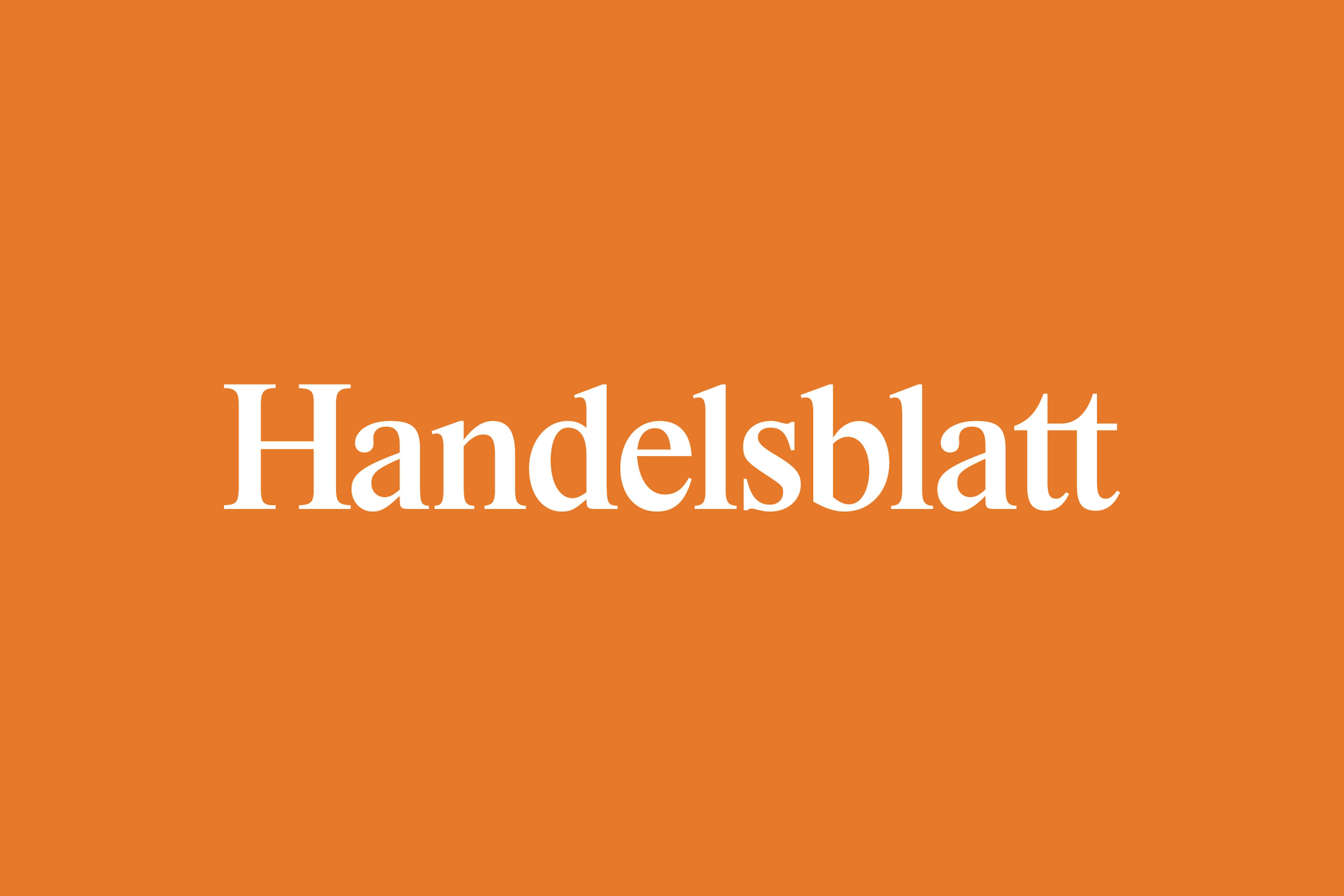 Logo of newspaper Handelsblatt