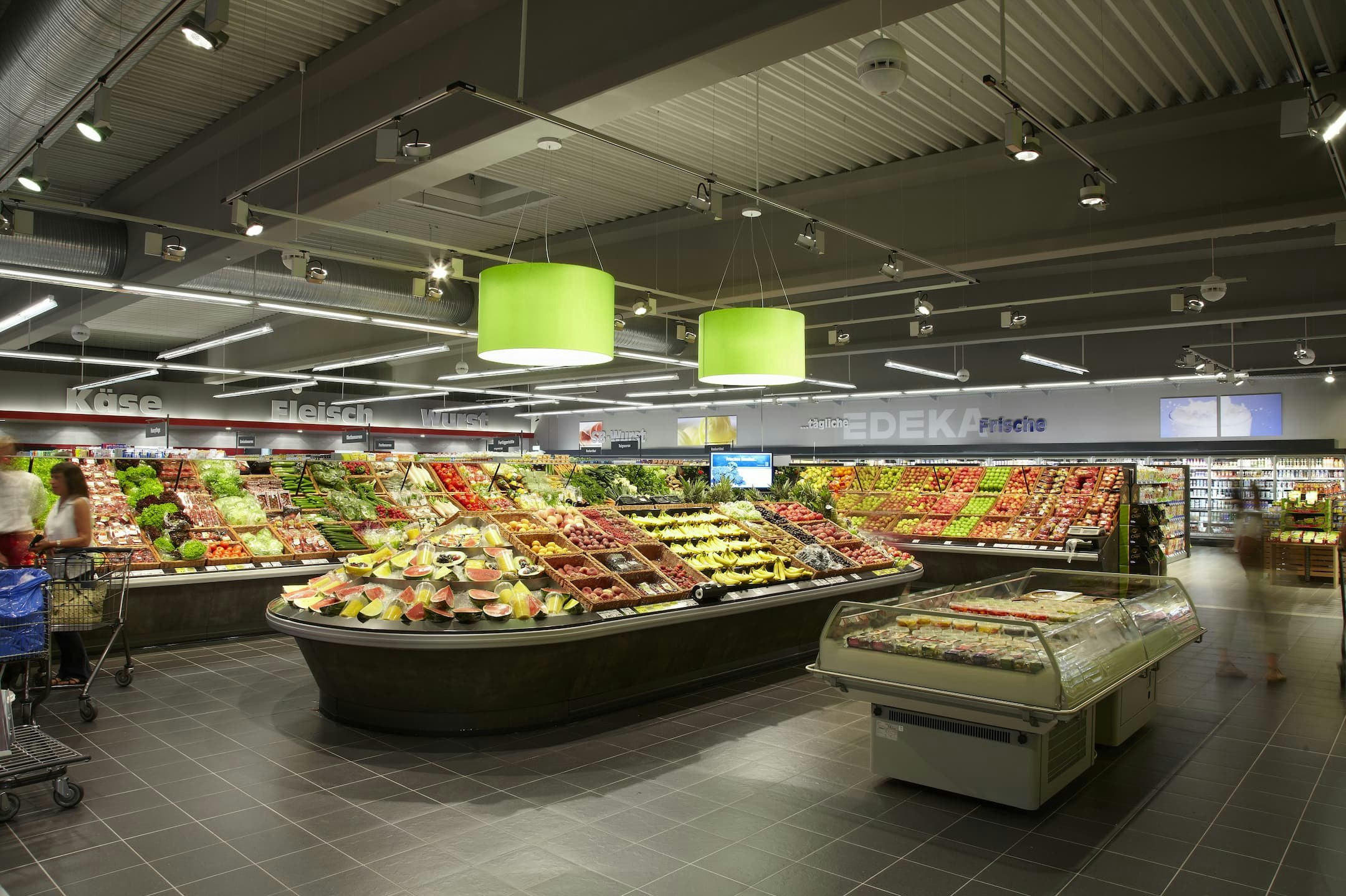 edeka store fruit and vegetable area