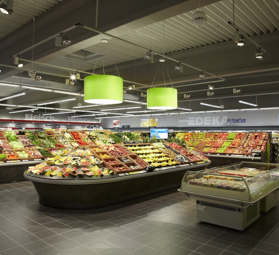 edeka store fruit and vegetable area