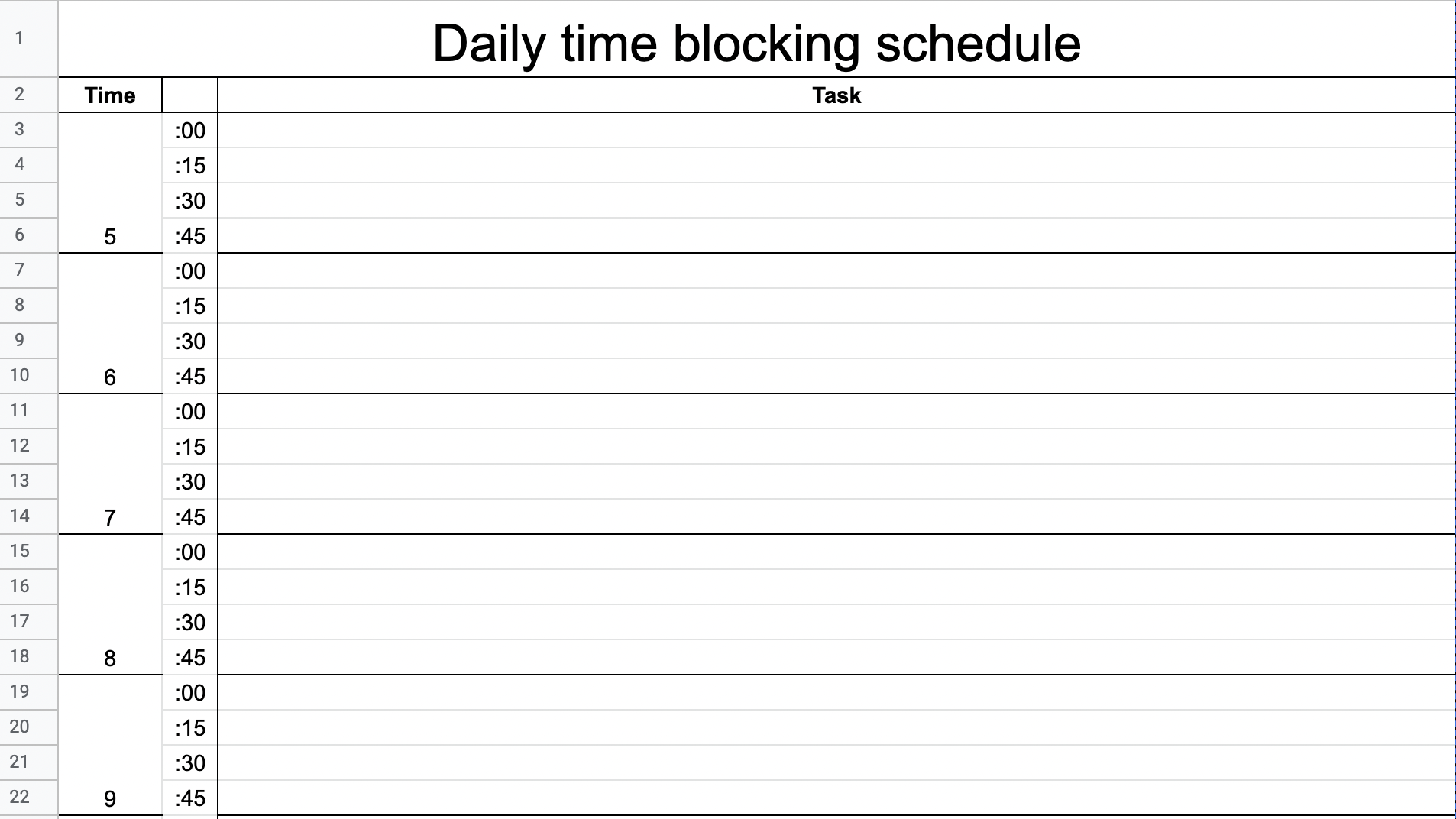 10 Time Blocking Templates For Every Schedule [2024 Download]