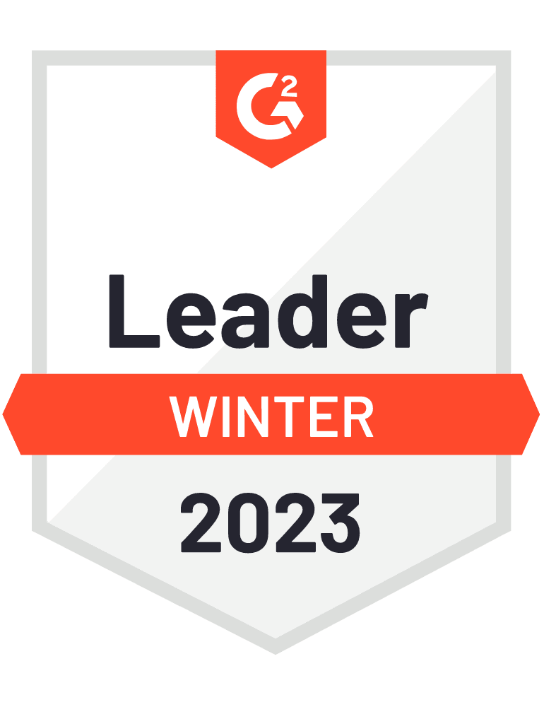 G2 winter leader badge for scheduling