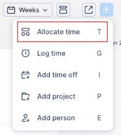 Allocate time feature in Float