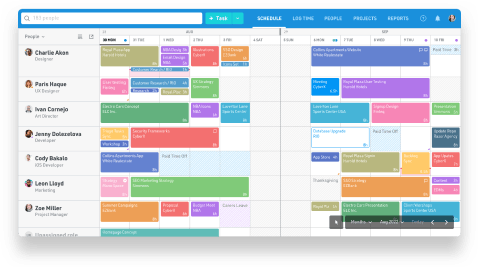 Plan your team capacity with the #1 rated resource management software