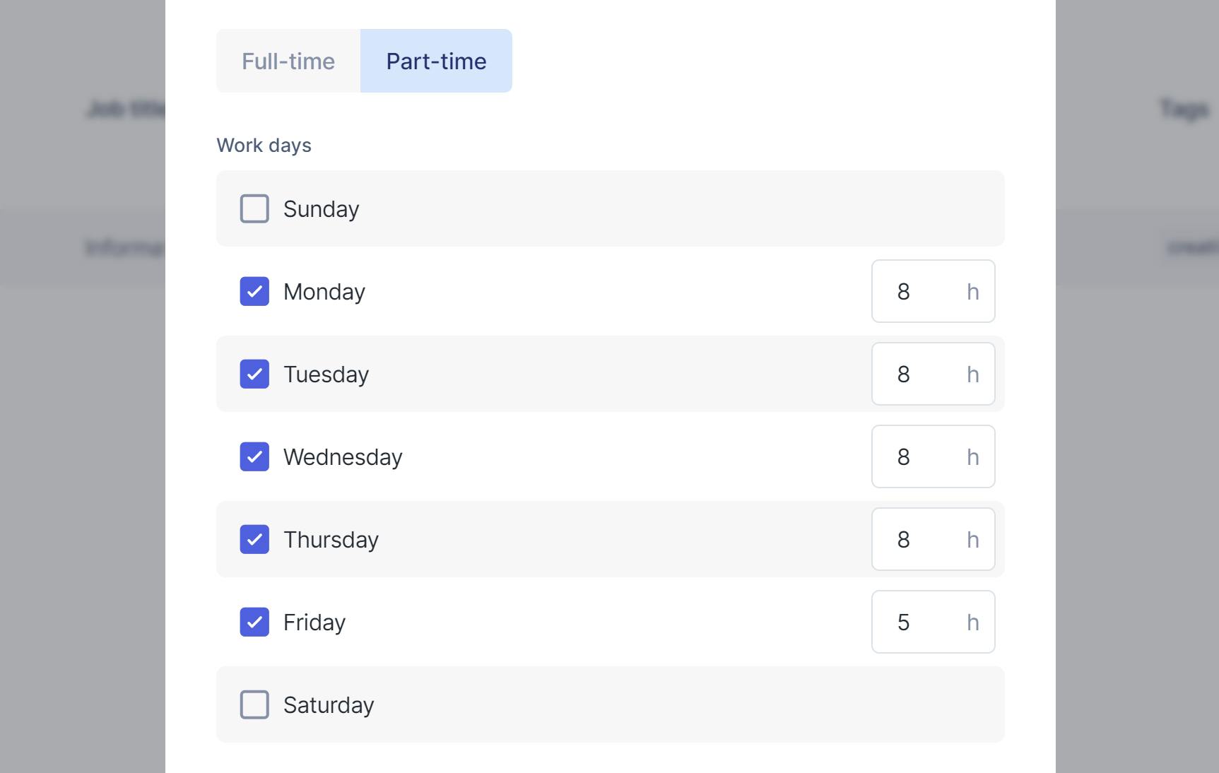 how to plan a work schedule