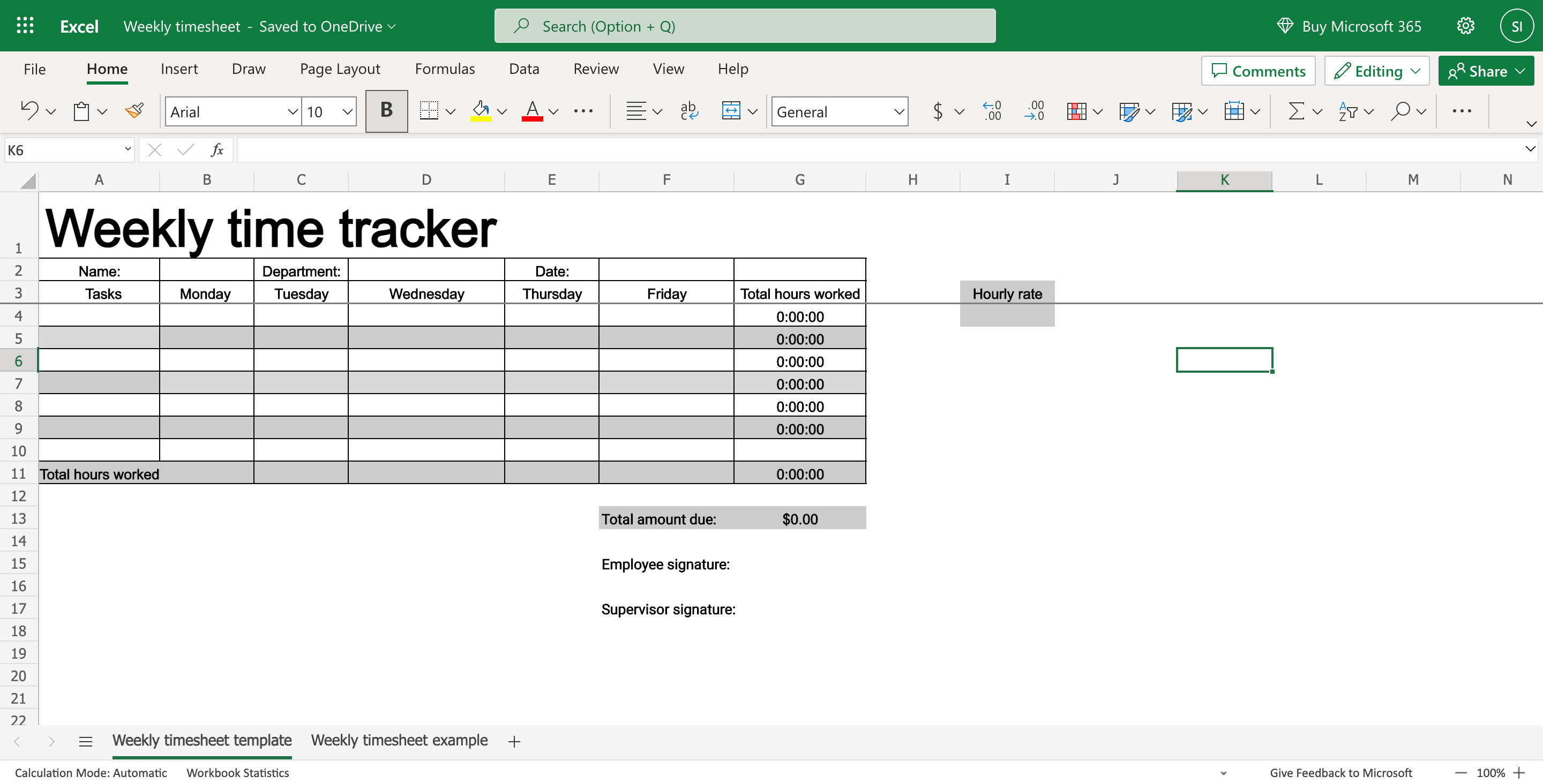 5 Employee Timesheet Templates [Free Download]