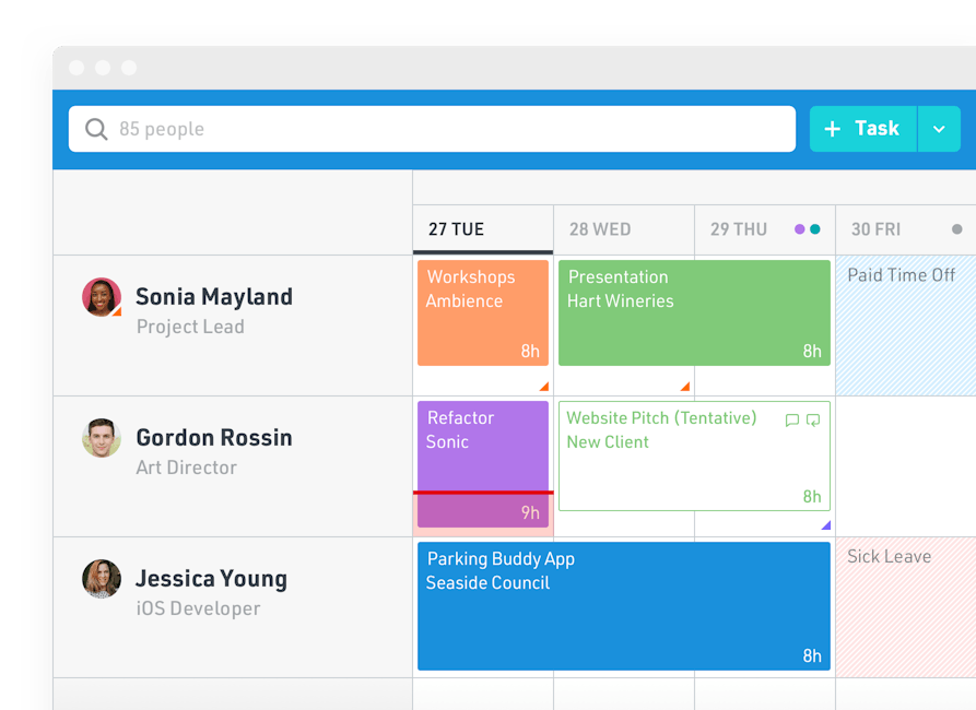 Float Resource Planning Management Software
