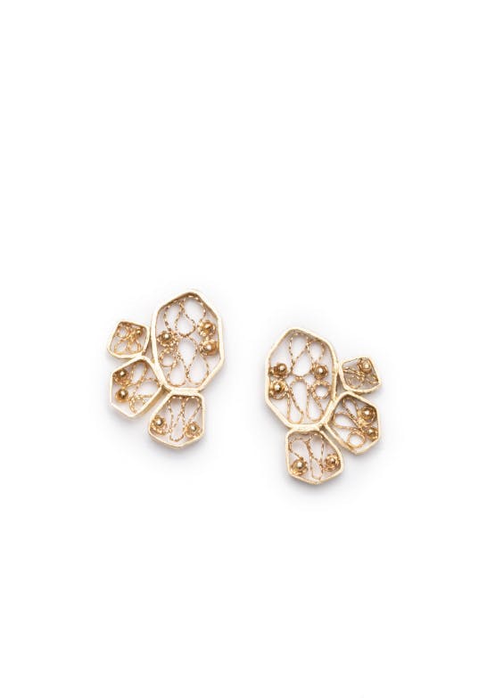 large earrings