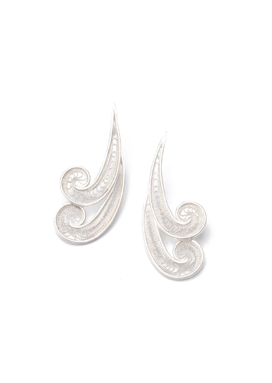 double earrings