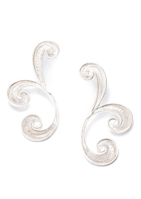 triple earrings