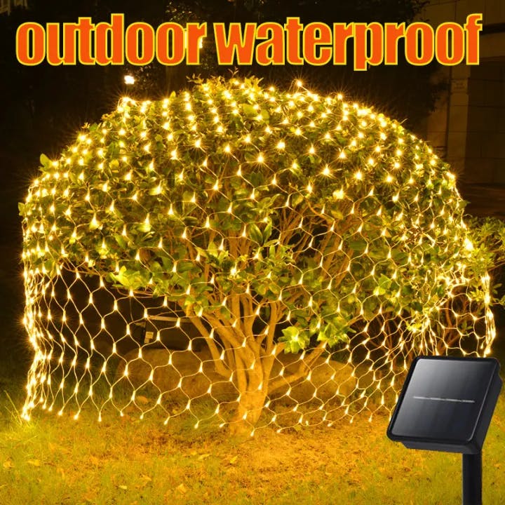 Solar net lights