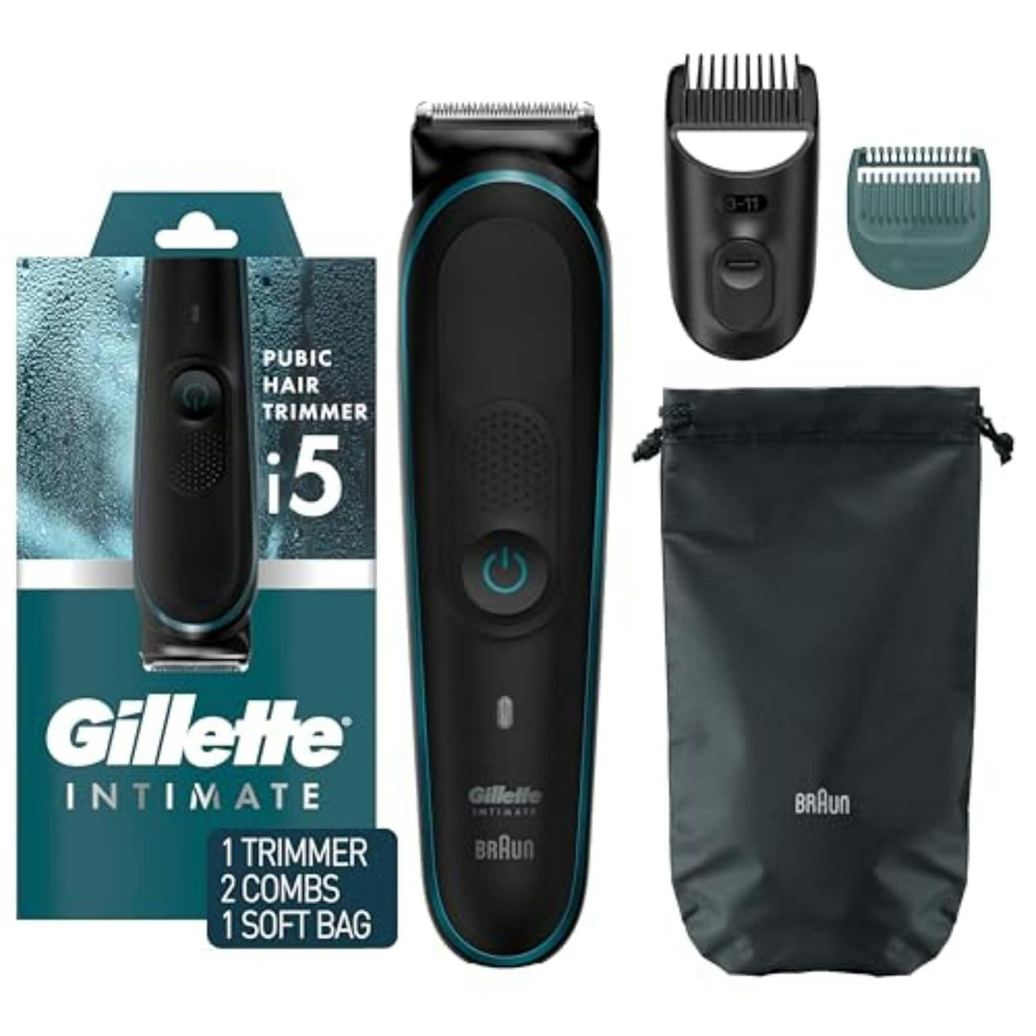 Gillette Intimate Manscape Pubic Hair Trimmer