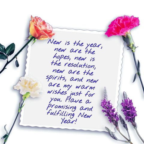 Write the Best Happy New Year Quotes on a Greeting Card to Your Loved Ones