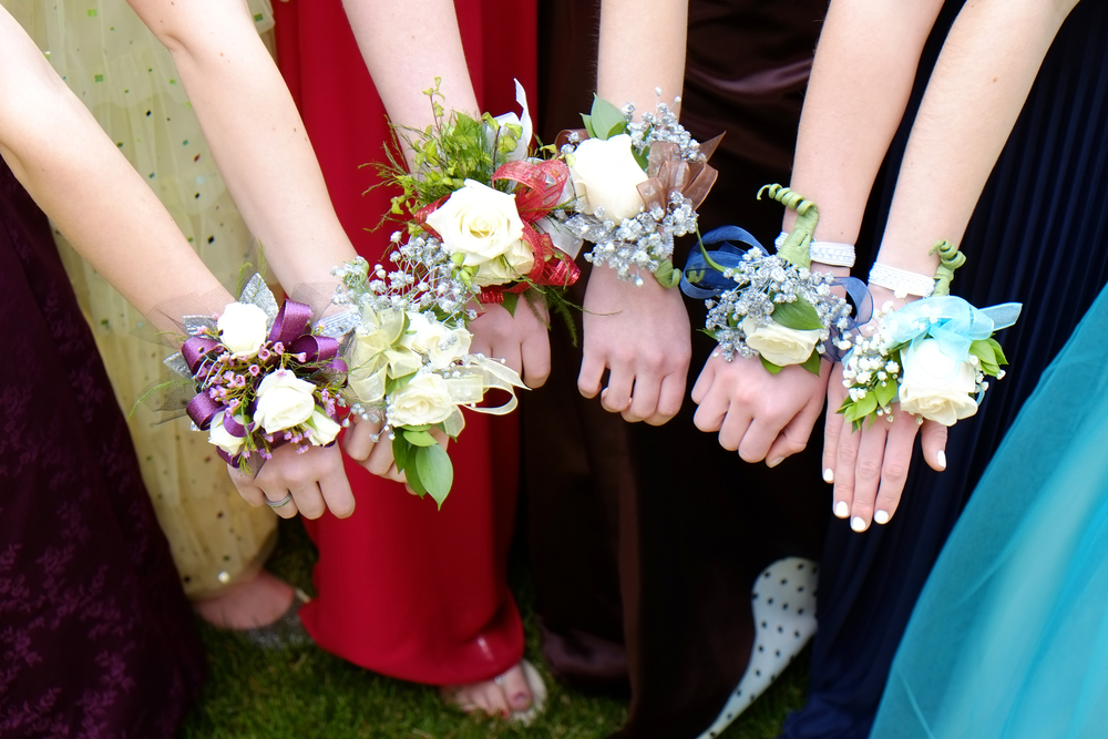 Prom Corsage Is a Beautiful Flower Design That Decorates a Girl s Wrist for the Prom