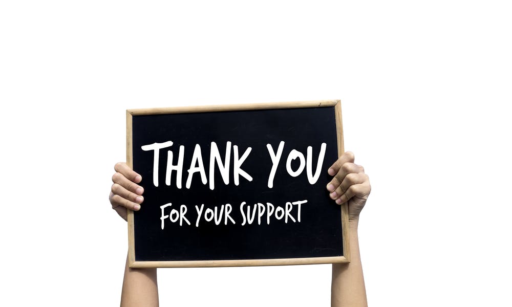 Best Ways of Saying “Thank You” to Your Friends and Family Banner