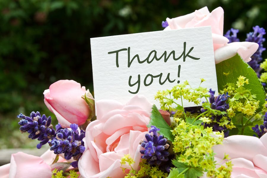 Different Ways of Saying “Thank You” with Flowers