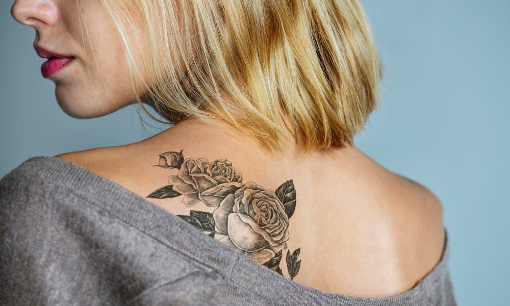 Inked – Banner de Tatuagens de Flores e Mais