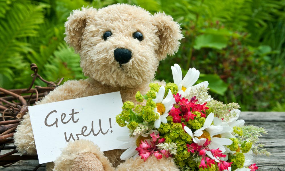 Get Well Soon Flowers with FloraQueen Banner