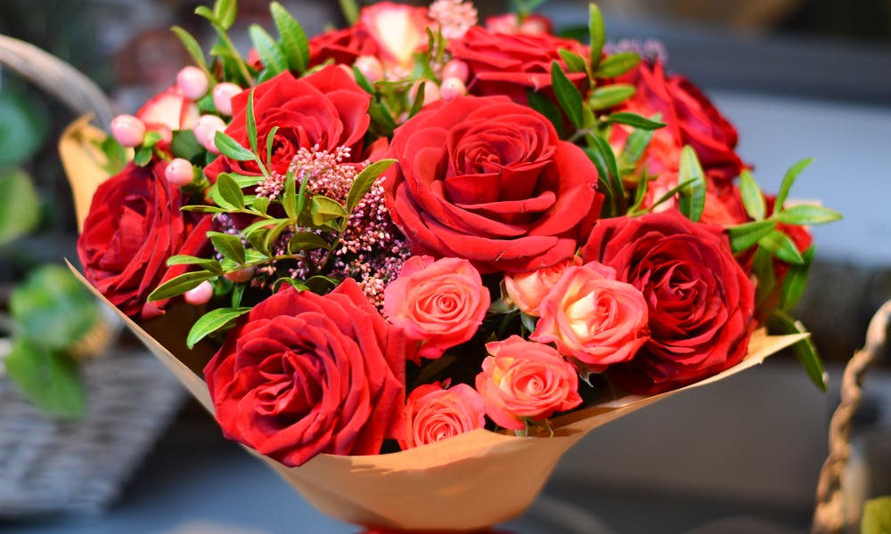 Bouquet of Roses Banner