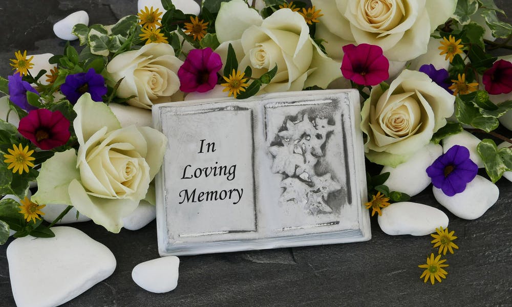 Express Your Condolences with a Flower Arrangement Banner
