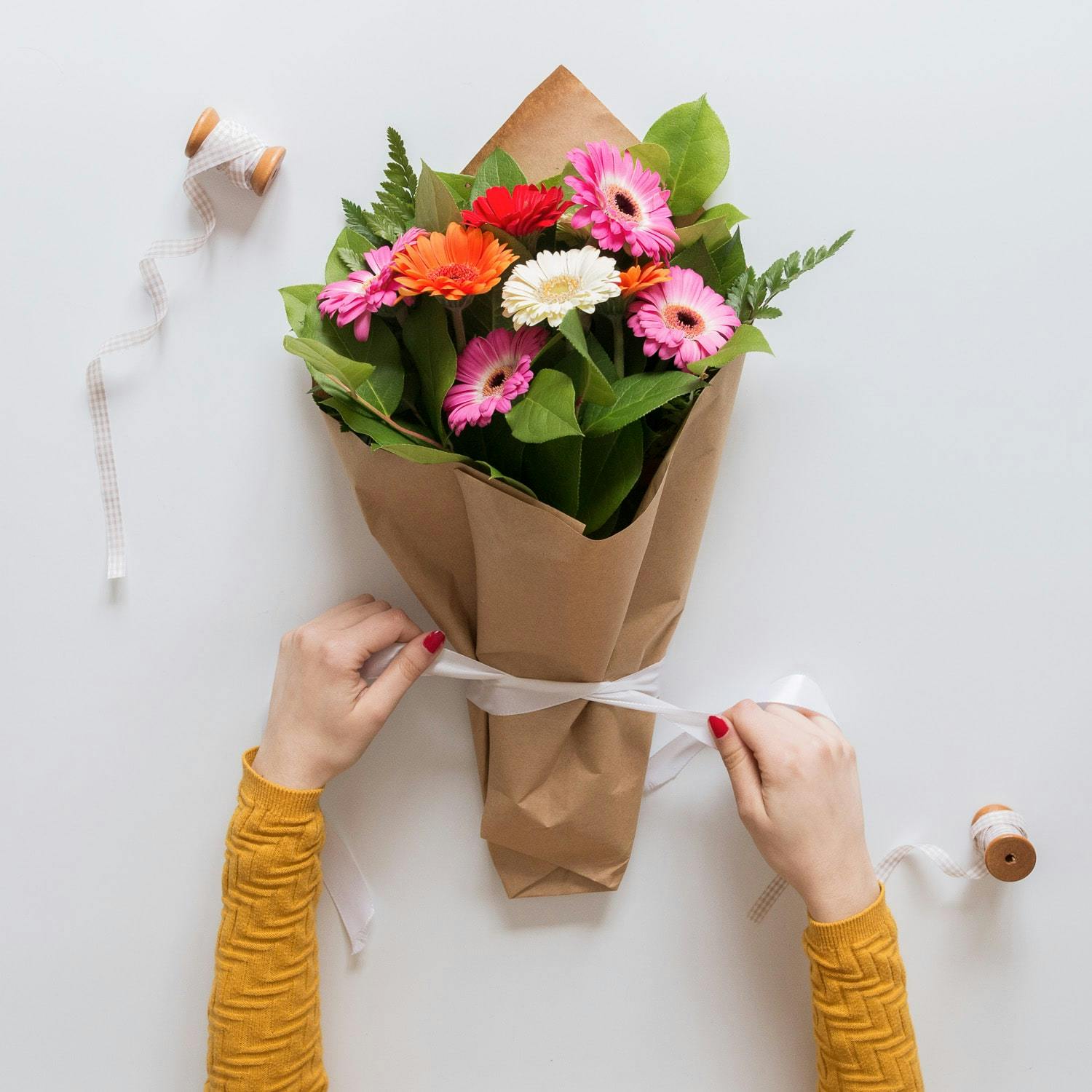 Blumenstrauß vorbereiten floraqueen