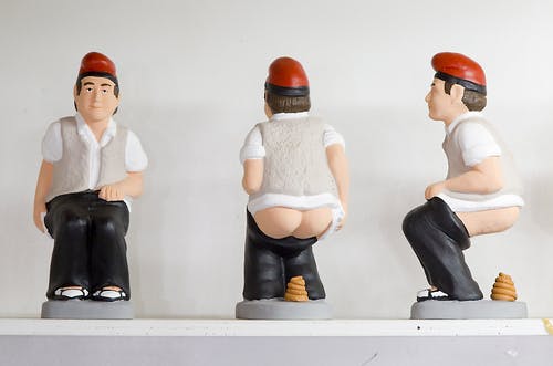 Caganer from catalonia