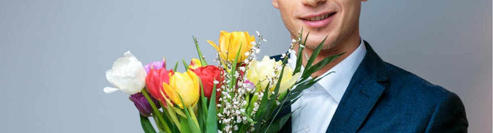 Why Aren’t There Many Flowers for Men?