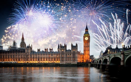 Big Ben Feuerwerk