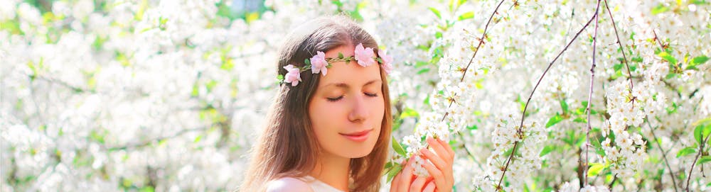 Floral Headband: DIY with flowers