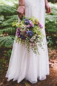 wedding bouquet bohemian