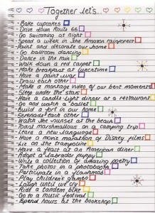 best friend bucket list