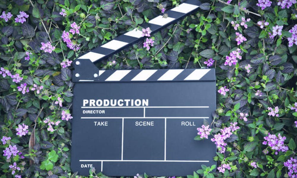 Banner „Berühmte Blumen in Filmen“