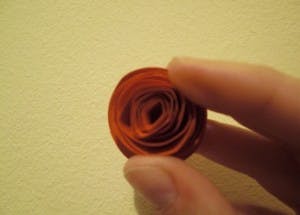 Christmas Paper Rose