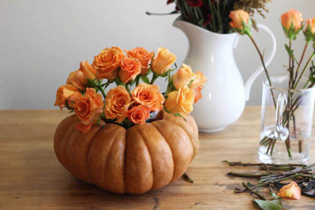 Pumpkin vase