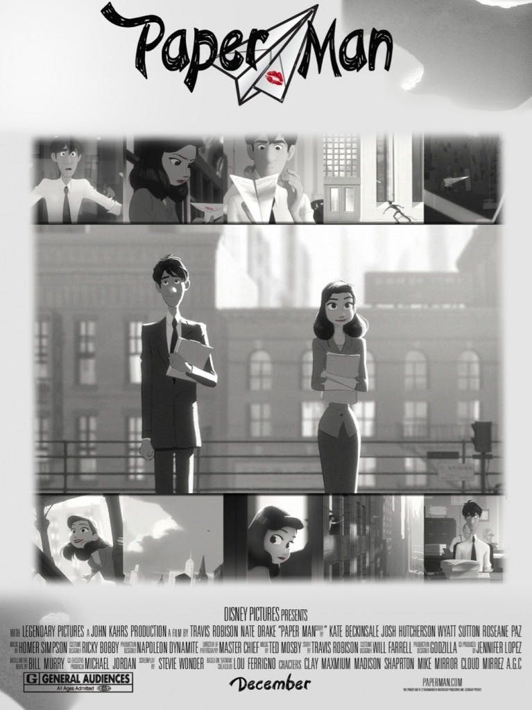 film san valentino paperman