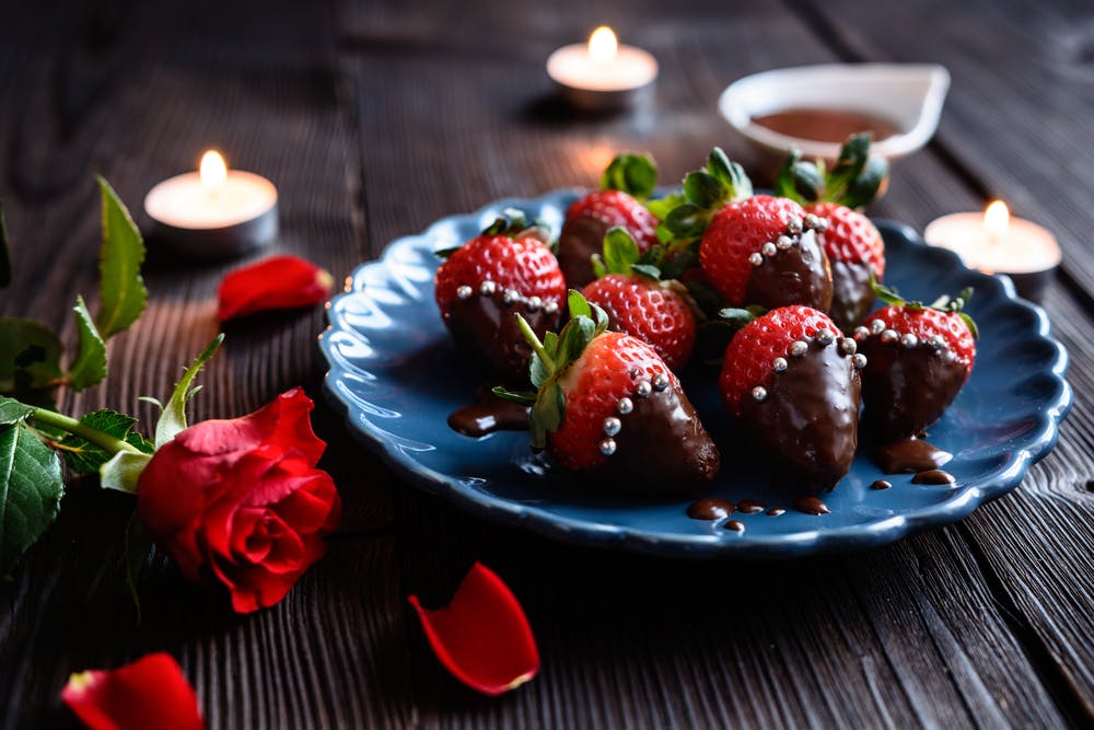 fonduta fragole san valentino menù 