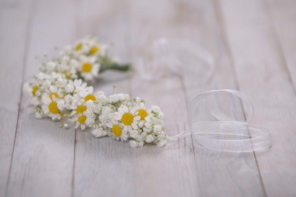 coroncina di fiori per bambine