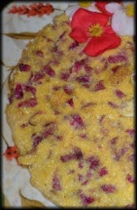 fritatta di geranio