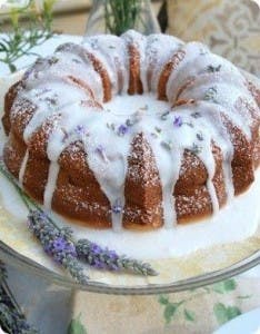 torta alla lavanda