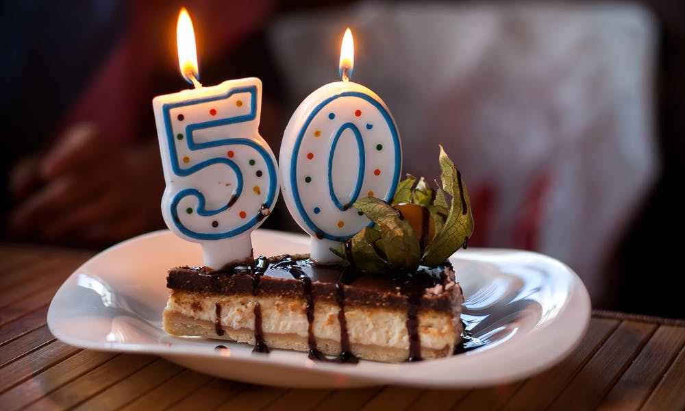 Le più efficaci frasi di compleanno per i 50 anni