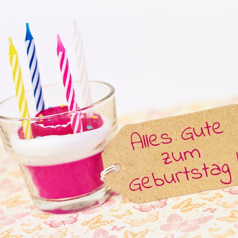 Come augurare buon compleanno in tedesco