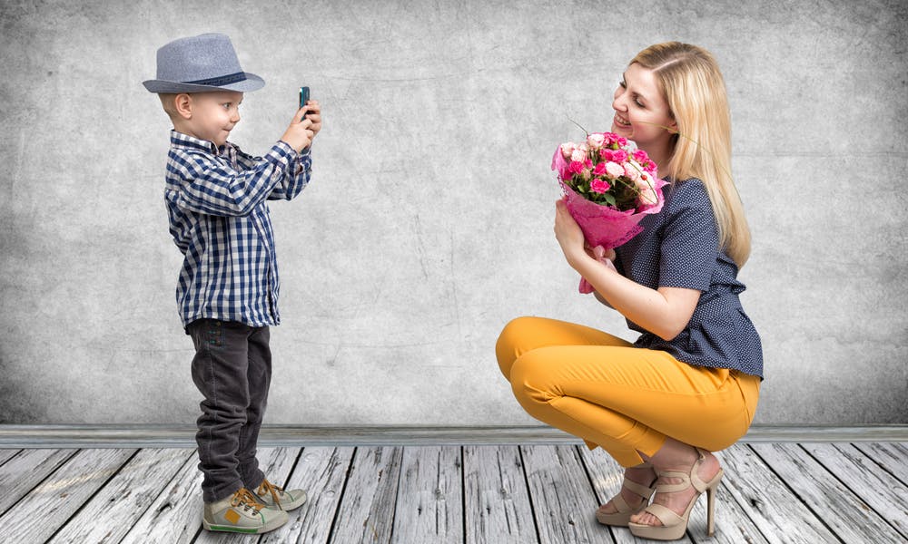 Augurare buon compleanno alla propria mamma