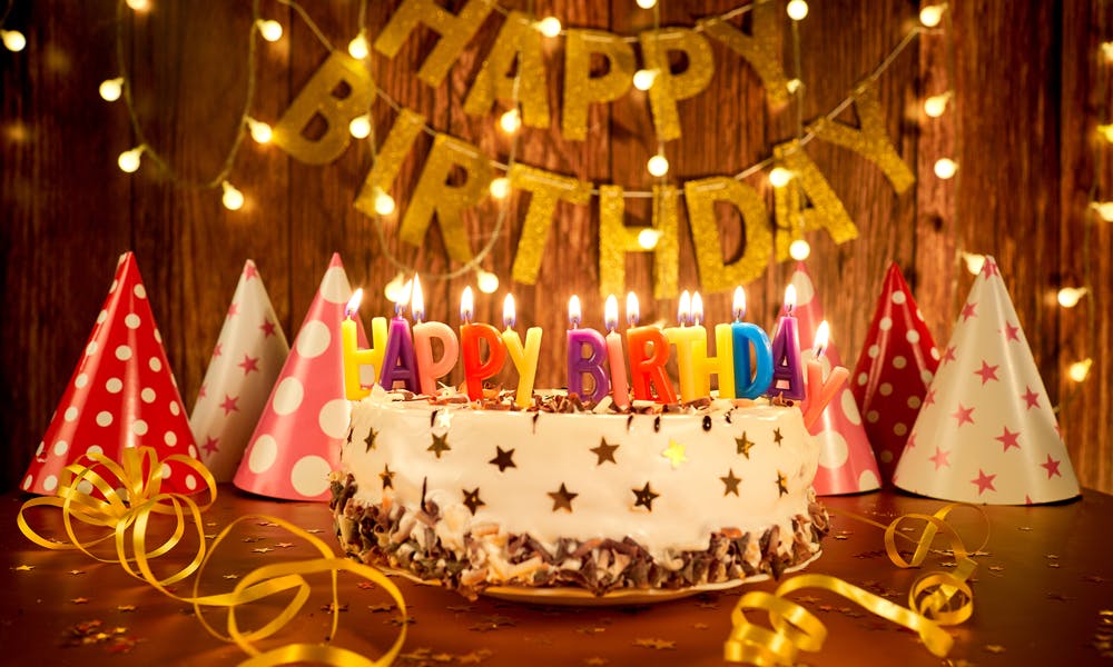 Augurare buon compleanno al proprio nipote